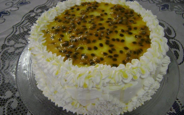 Bolo Mousse de Maracujá