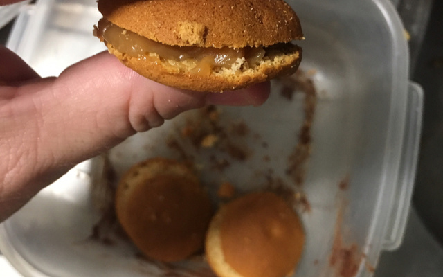 Alfajor fake rápido e fácil