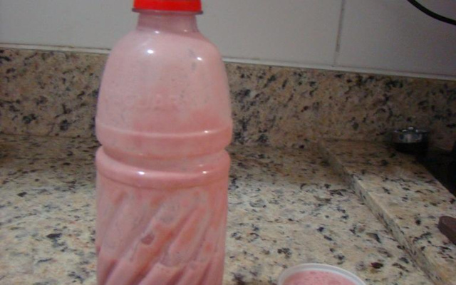 Coquetel de frutas sem álcool