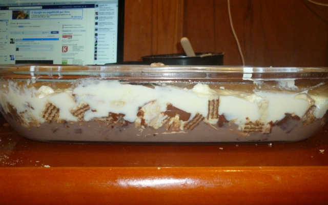 Pavê de Bis bicolor