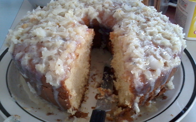 Bolo de coco delicioso