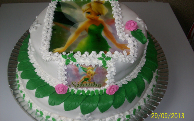 Bolo com pasta americana