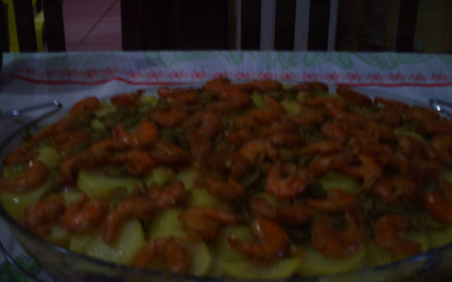 Bacalhoada de camarão do tiago cruz