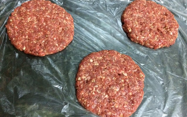 Bife de hambúrguer gourmet