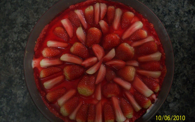 Torta de Morango Fácil