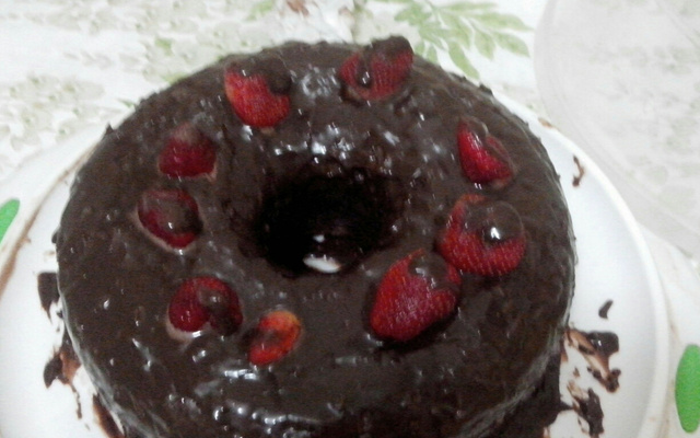 Bolo de prestígio molhadinho