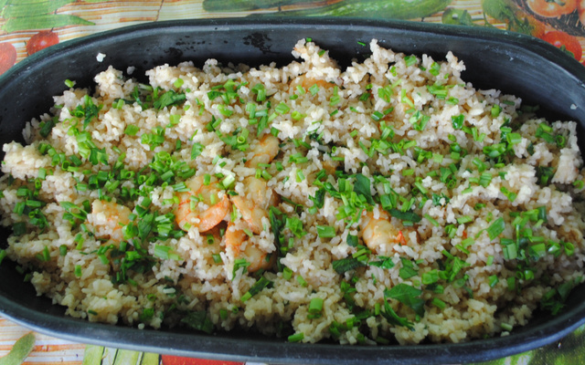 Arroz de camarão