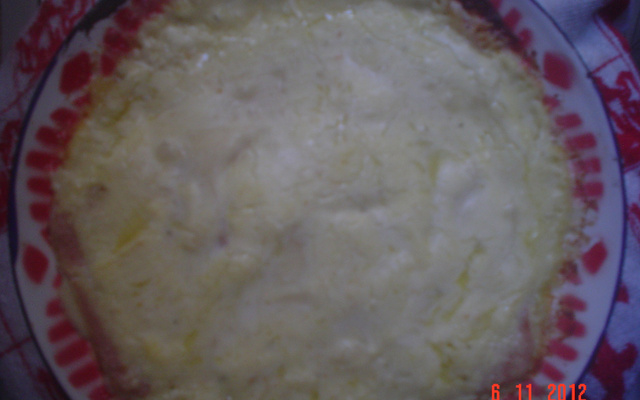 Lasanha de presunto e queijo