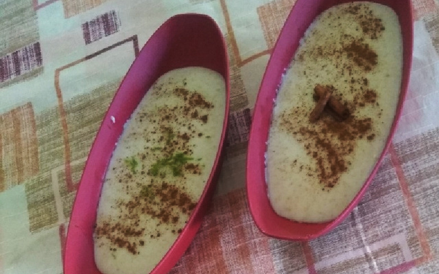 Mingau tradicional de aveia