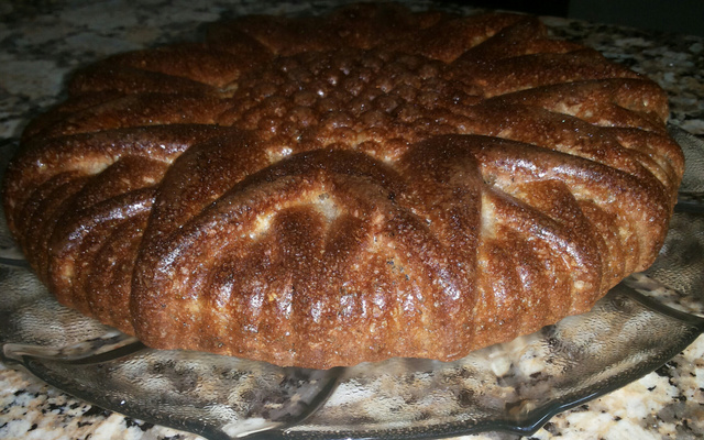 Bolo de Maçã Integral com Aveia e Passas