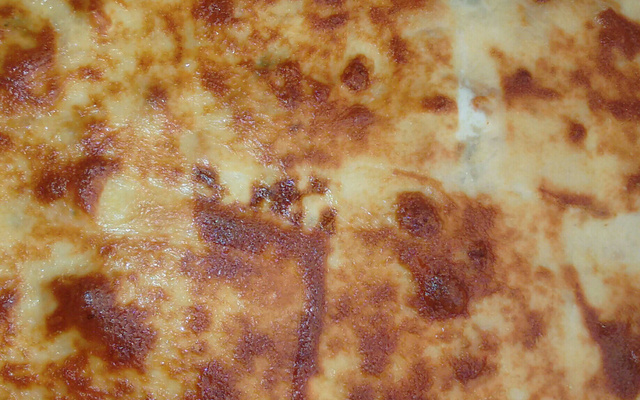 Macarrão de forno com molho branco