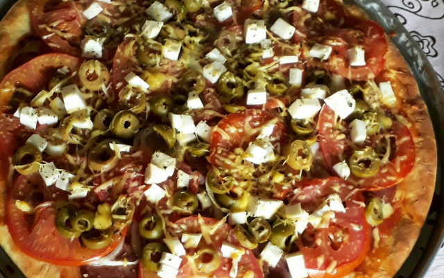 Massa de pizza fácil