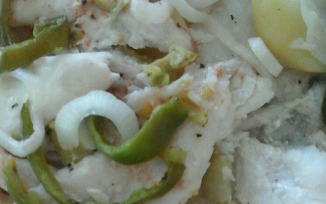 Filé de peixe ao forno arrumadinho