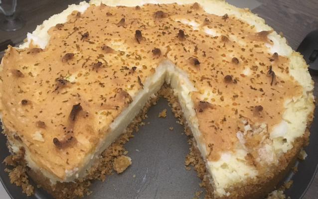 Torta de limão com suspiro