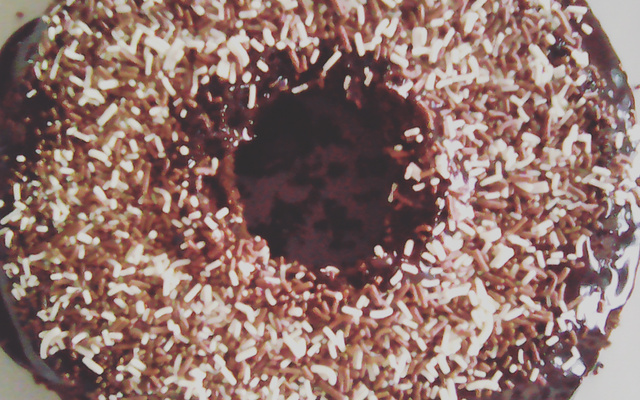 Bolo de chocolate com café