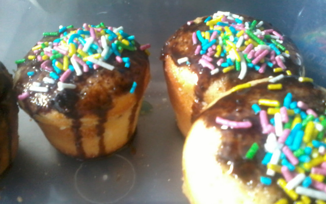 Cupcake de bicho de pé