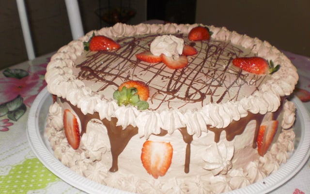 Pão de ló de chocolate