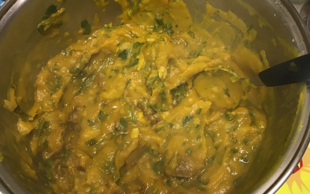 Creme de abóbora maravilhoso da Lourdes