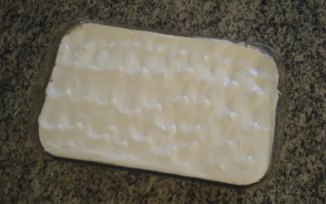 Pavê com bolacha de Maizena