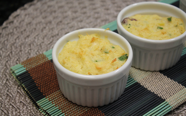 Souflé de frango da Lidy