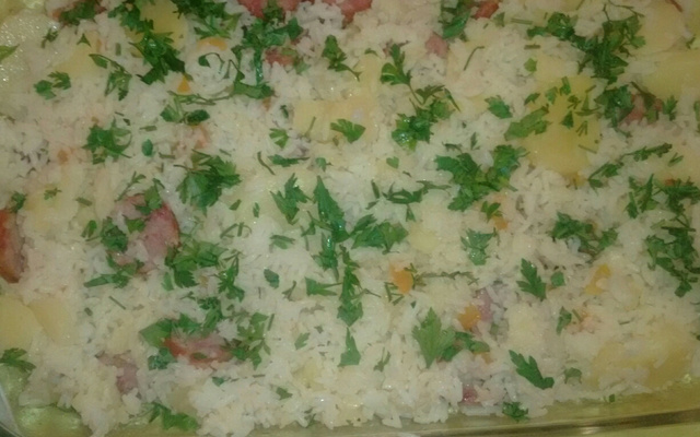 Arroz de panela de pressão