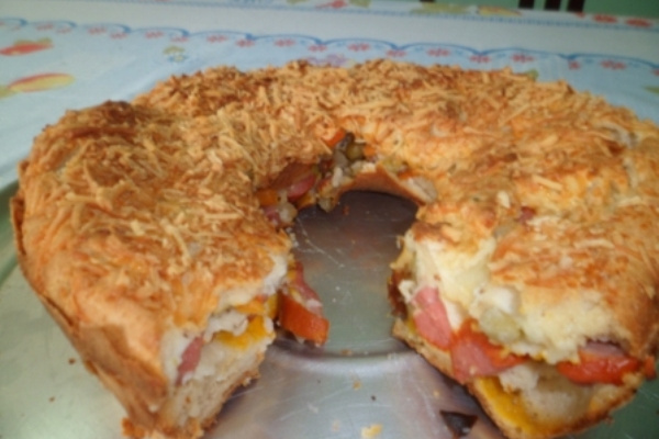 Torta de arroz velho