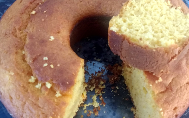 Bolo de mexerica (tangerina)