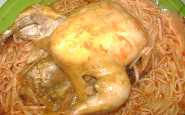 Frango assado na panela de pressão