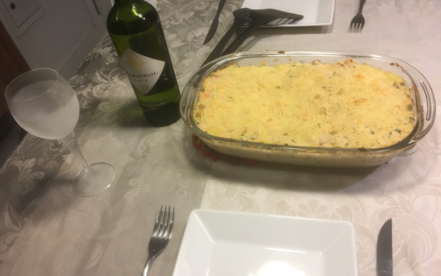 Escondidinho de Bacalhau