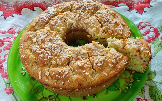 Bolo de laranja fofinho