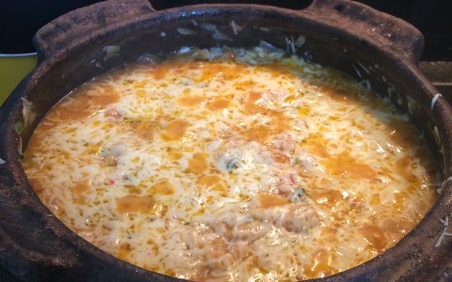 Risoto de camarão especial