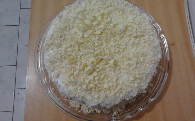 Bolo de coco recheio de coco