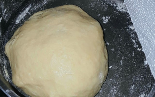 Pão com fermento de bolo