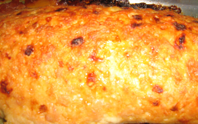 Rocambole fácil de frango