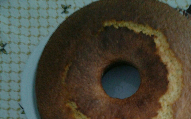 Bolo de milharina com queijo