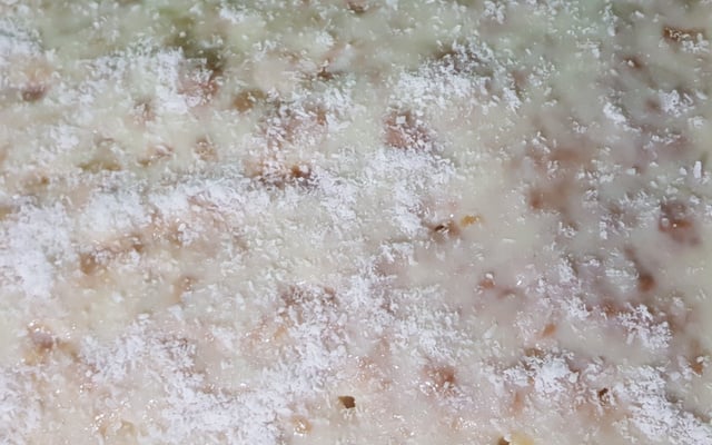 Bolo toalha felpuda de liquidificador