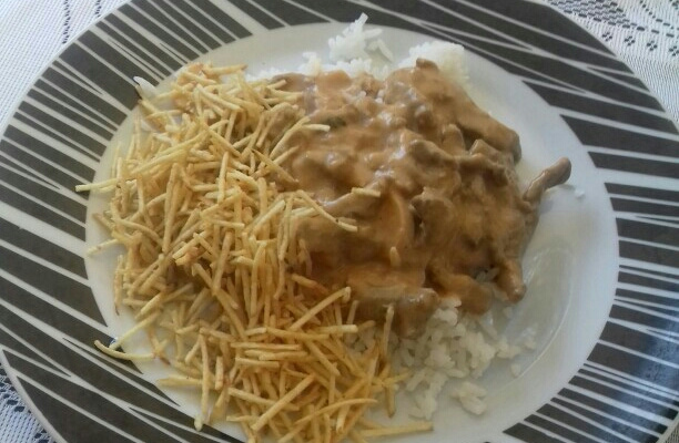 Estrogonofe russo "do chef Lucas"