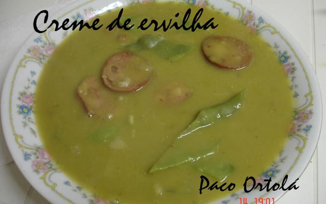Creme de ervilha