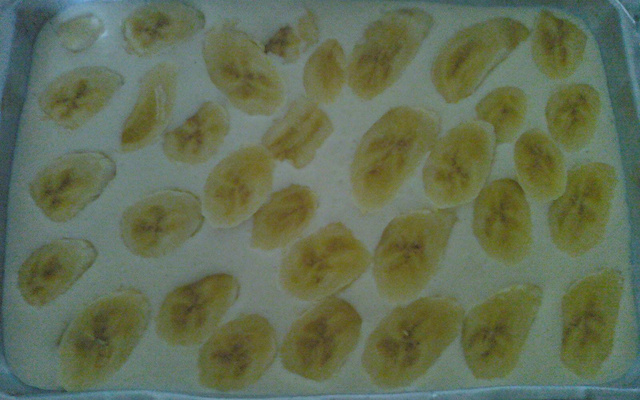 Bolo de banana nanica da Luh