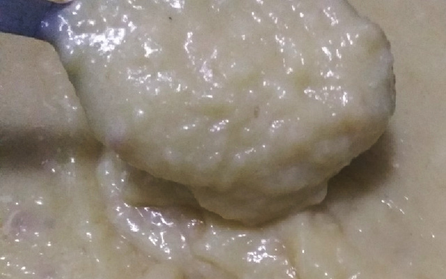 Calda branca para bolo