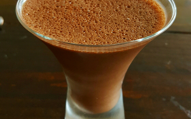 Mousse rápida de chocolate