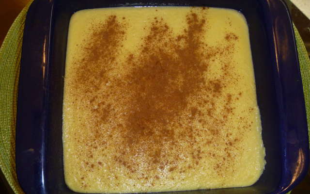 Curau de milho verde