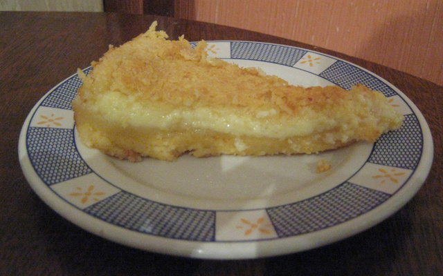 Bolo cremoso de fubá