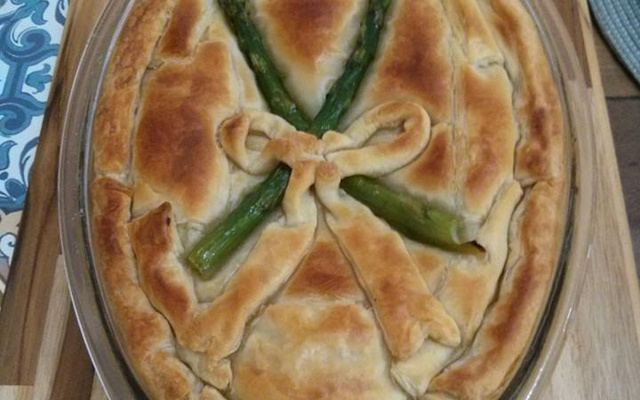Torta de aspargos