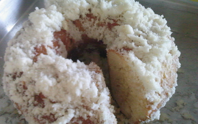 Bolo gelado de liquidificador