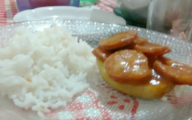 Batata recheada de micro-ondas fácil