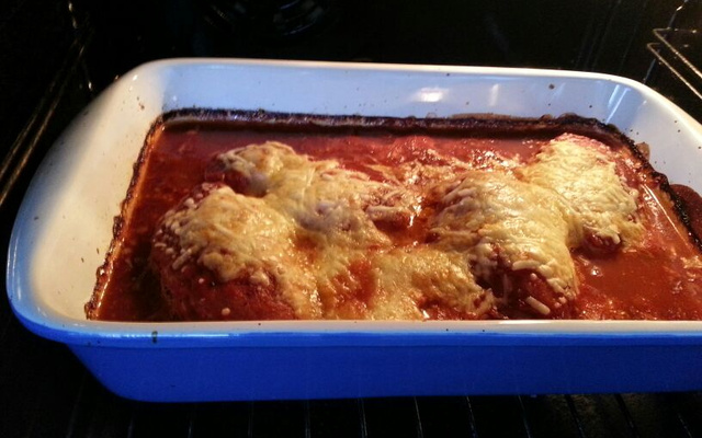 Peito de frango com Coca-Cola light e catchup (receita dinamarquesa)