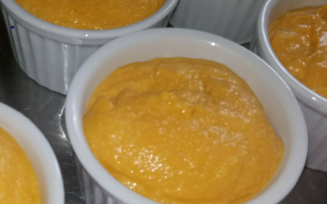 Suflê de cenoura liquidificador