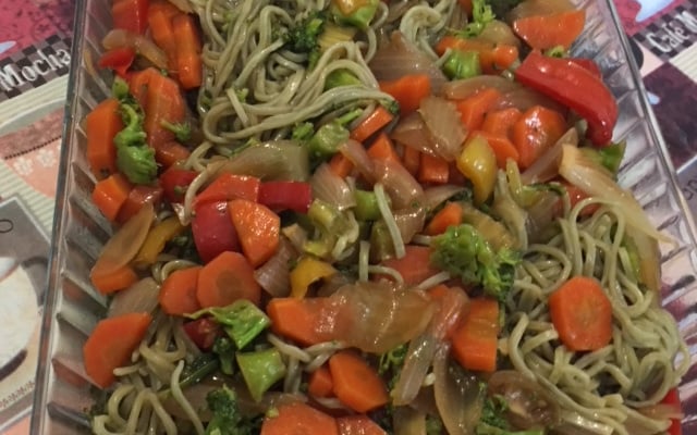 Yakissoba de legumes