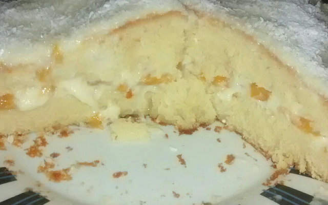 Recheio de pêssego para bolo